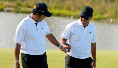 International Team down but not out at Presidents Cup