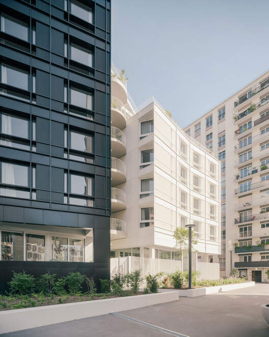 Résidence Lourmel / MARS Architectes - Exterior Photography, Balcony