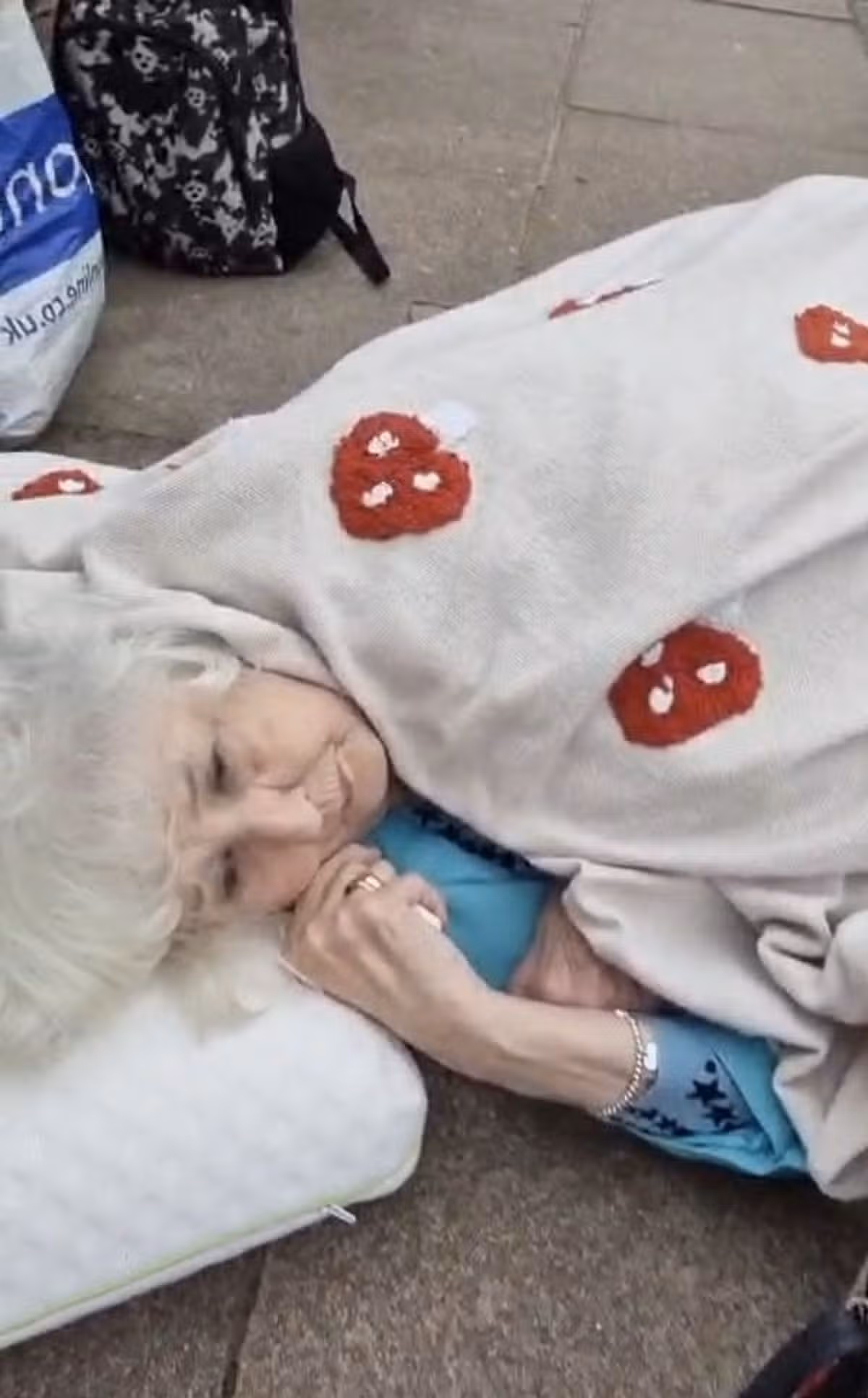 77-year-old Lynda Hill was left lying in the street for five hours with a broken hip while waiting for an ambulance to arrive