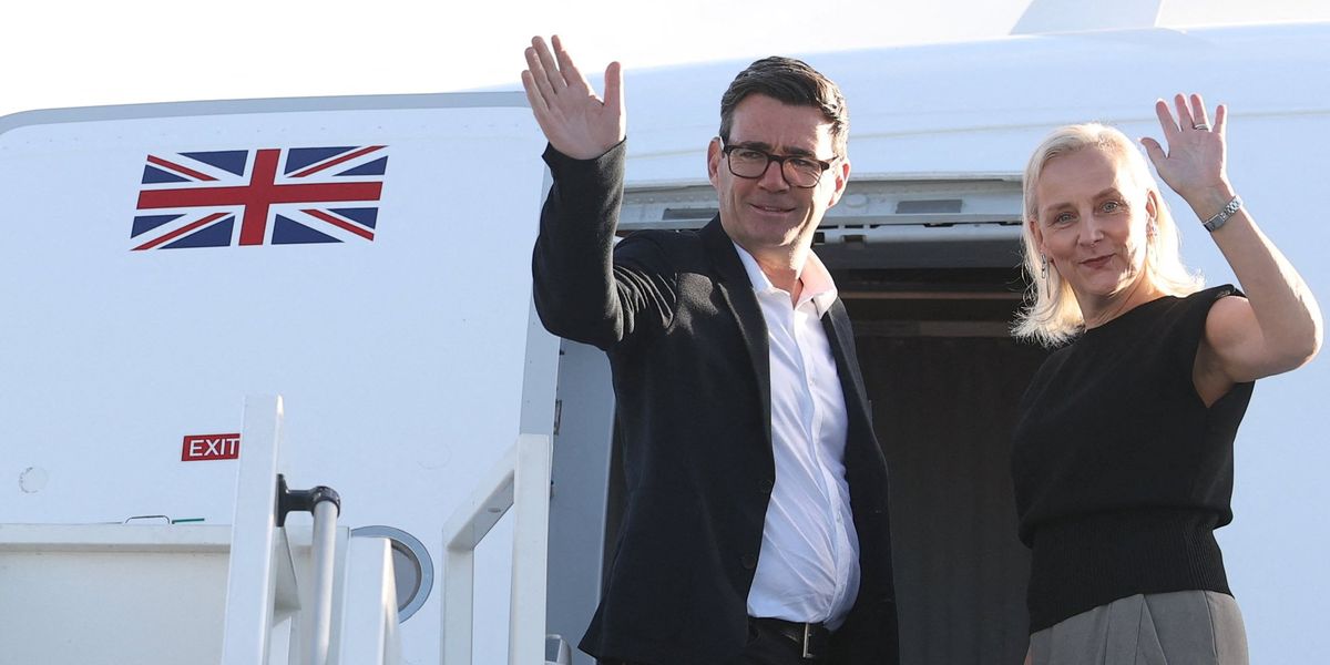 Andy Burnham's wife Marie-France Van Heel quits job to focus on supporting husband in ‘unofficial First Lady role’
