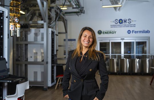 Anna Grassellino is chief technology officer and associate laboratory director for the Technology Directorate at Fermilab. Credit: Fermilab