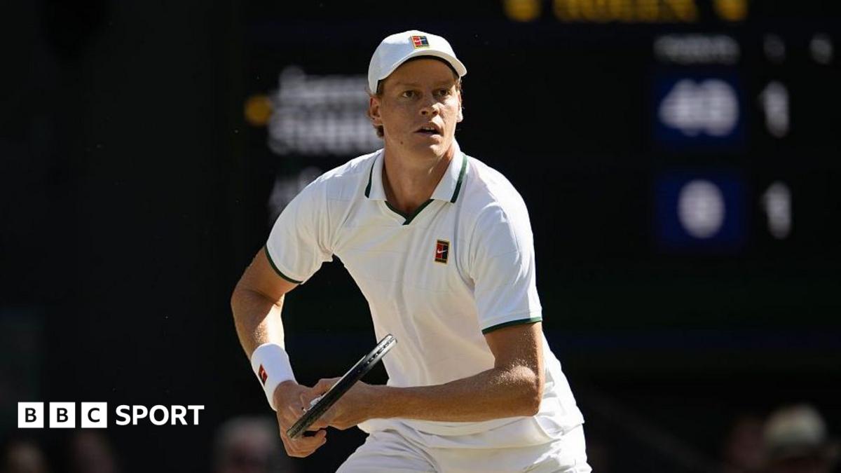 Jannik Sinner at Wimbledon