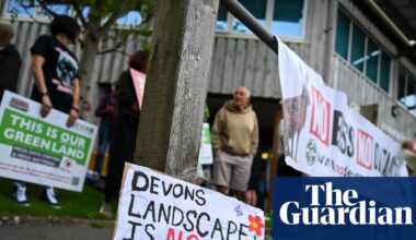 ‘People are standing up and fighting back’: the north Devon revolt against a vast AI datacentre | Datacentres - UK