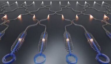 Conceptual Illustration of Integrated Quantum Photonic Circuit