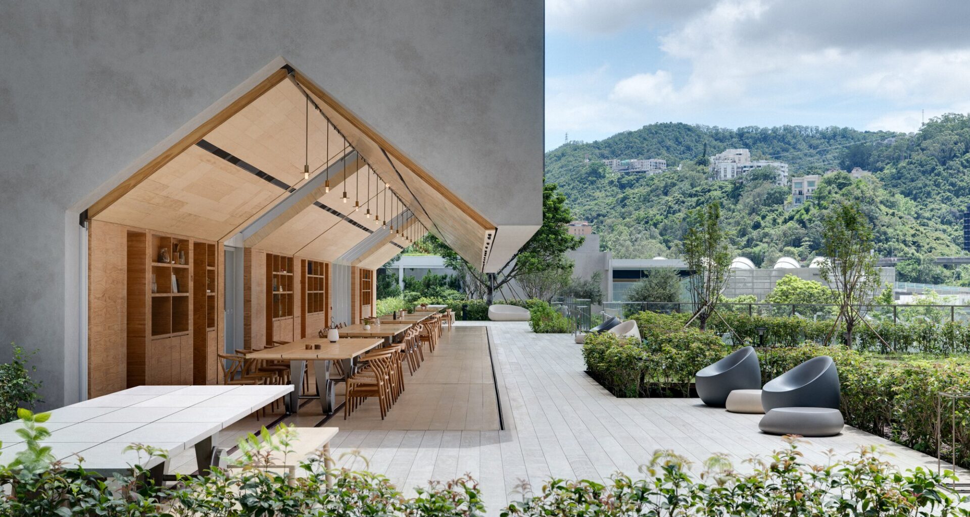 Pavilia Farm Clubhouses / Snøhetta