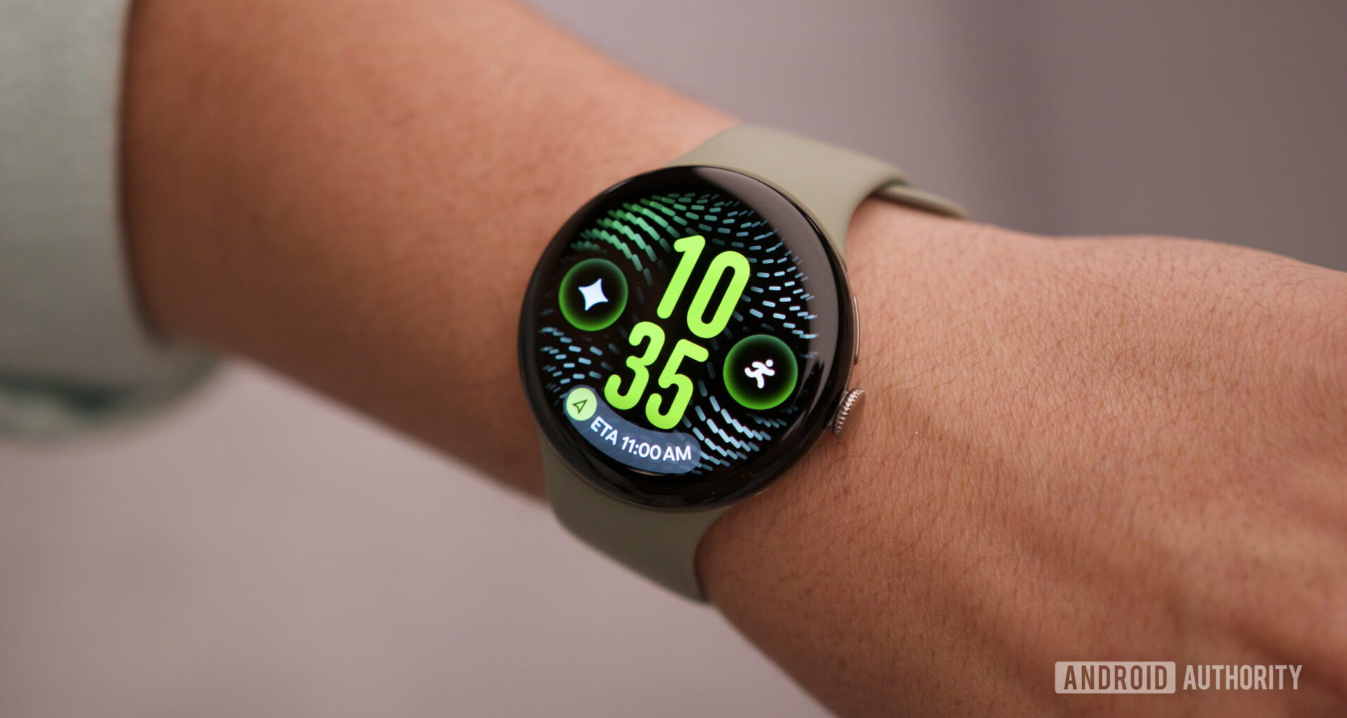 At a Glance on the Google Pixel Watch 5.