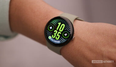 At a Glance on the Google Pixel Watch 5.