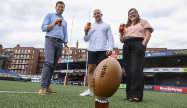 Iconic brewery's beers return to Arms Park after eight year absence