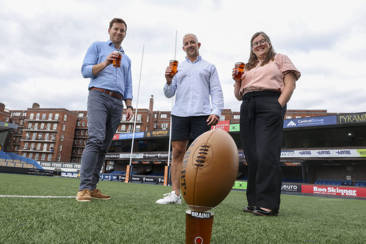 Iconic brewery's beers return to Arms Park after eight year absence