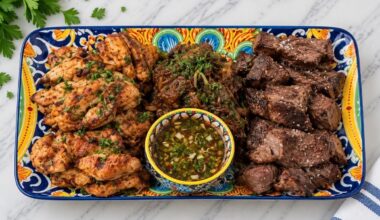 Nagila Moroccan Cuisine mixed grill platter in Boca Raton