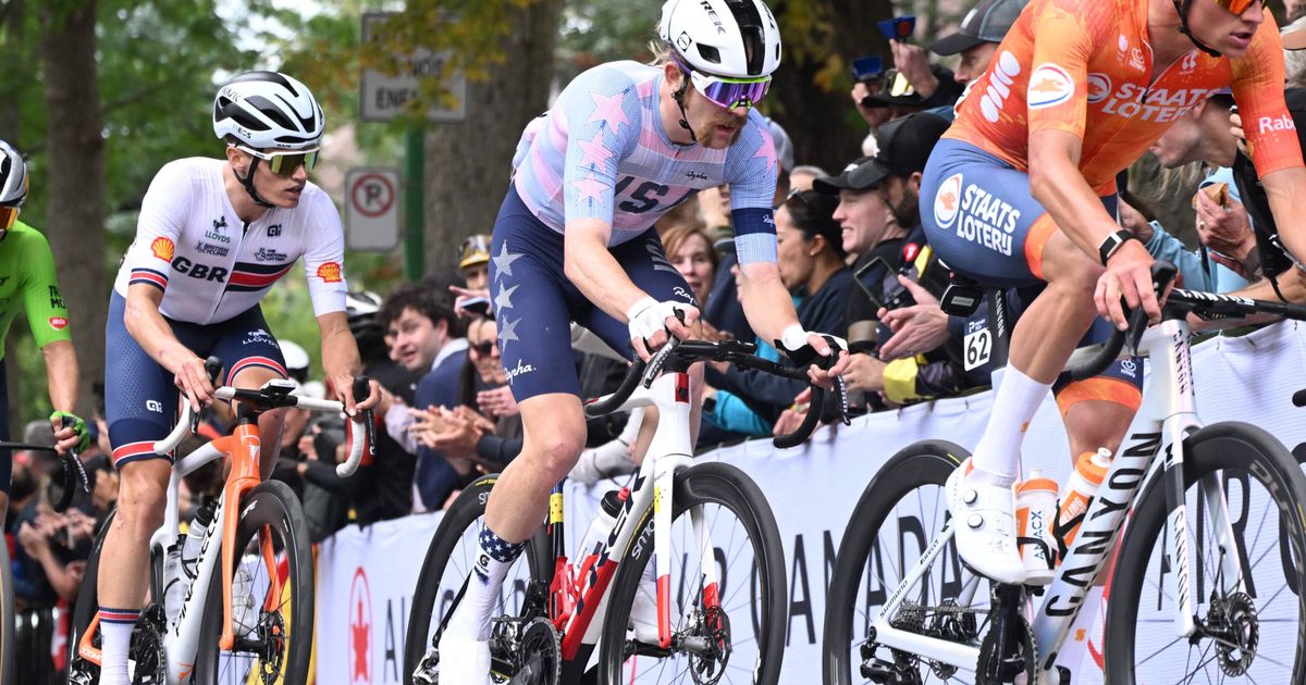 Oscar Onley on his day in the break with Van der Poel, Van Aert & Simmons: "I still have to figure that out"