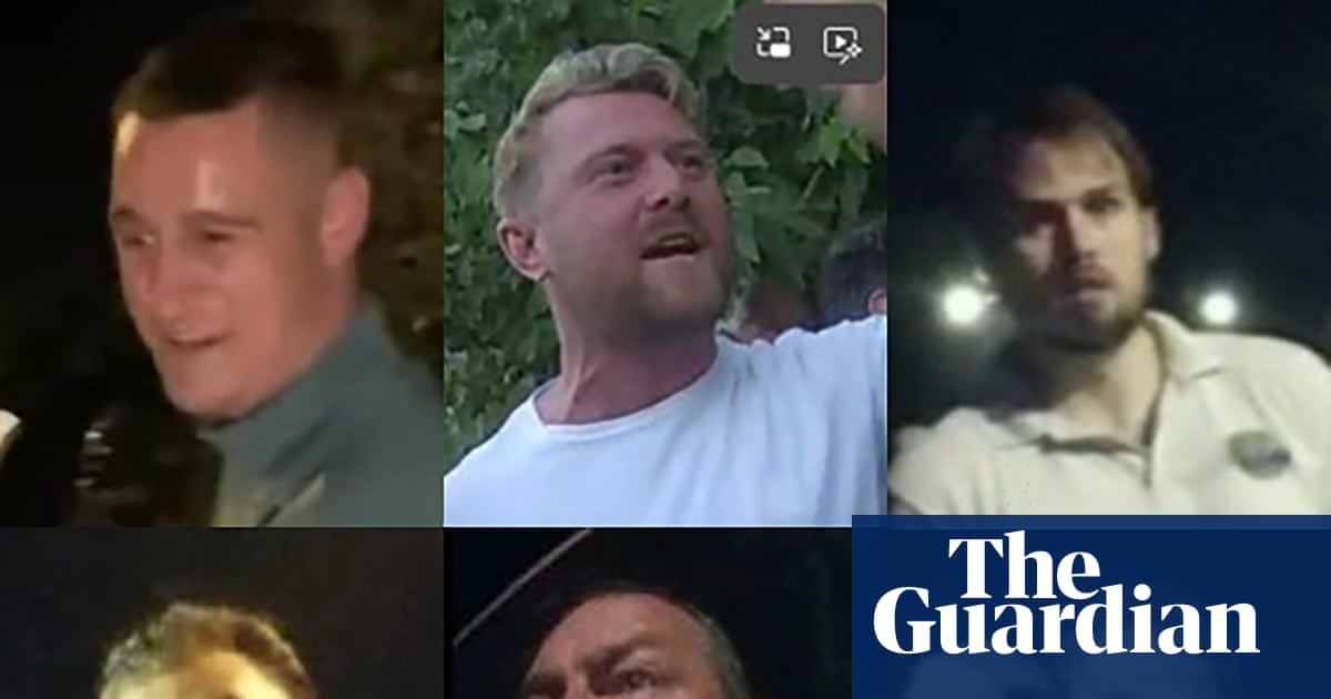 Police release images of six men sought after violent disorder in Portsmouth | Portsmouth