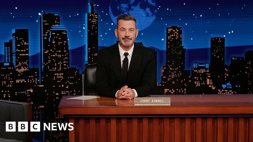 Jimmy Kimmel says interview with Democrat James Talarico won't air on TV - BBC