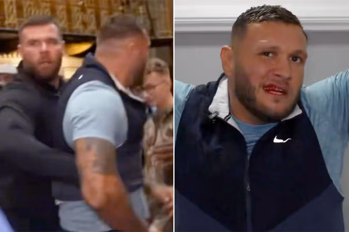 Big Stacks found himself involved in an altercation ahead of his fight with Jordan McCann