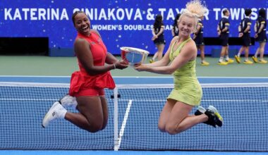 Taylor Townsend and Katerina Siniakova complete career grand slam together with US Open doubles title