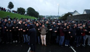 Tensions run high in Northern Ireland after contentious march given go-ahead