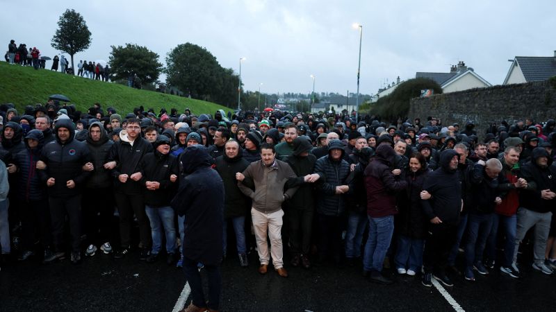 Tensions run high in Northern Ireland after contentious march given go-ahead