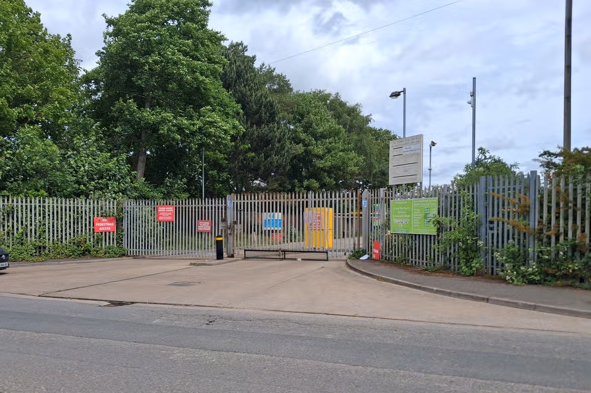 Lincoln's Household Waste Recycling Centre on Great Northern Terrace