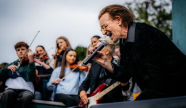 U2 live at Mount Temple in Dublin, 2026. Credit: Rich Fury