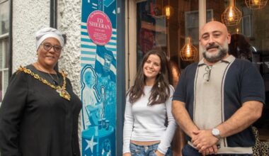 New Ed Sheeran mural unveiled at Ipswich's Thomas Wolsey pub