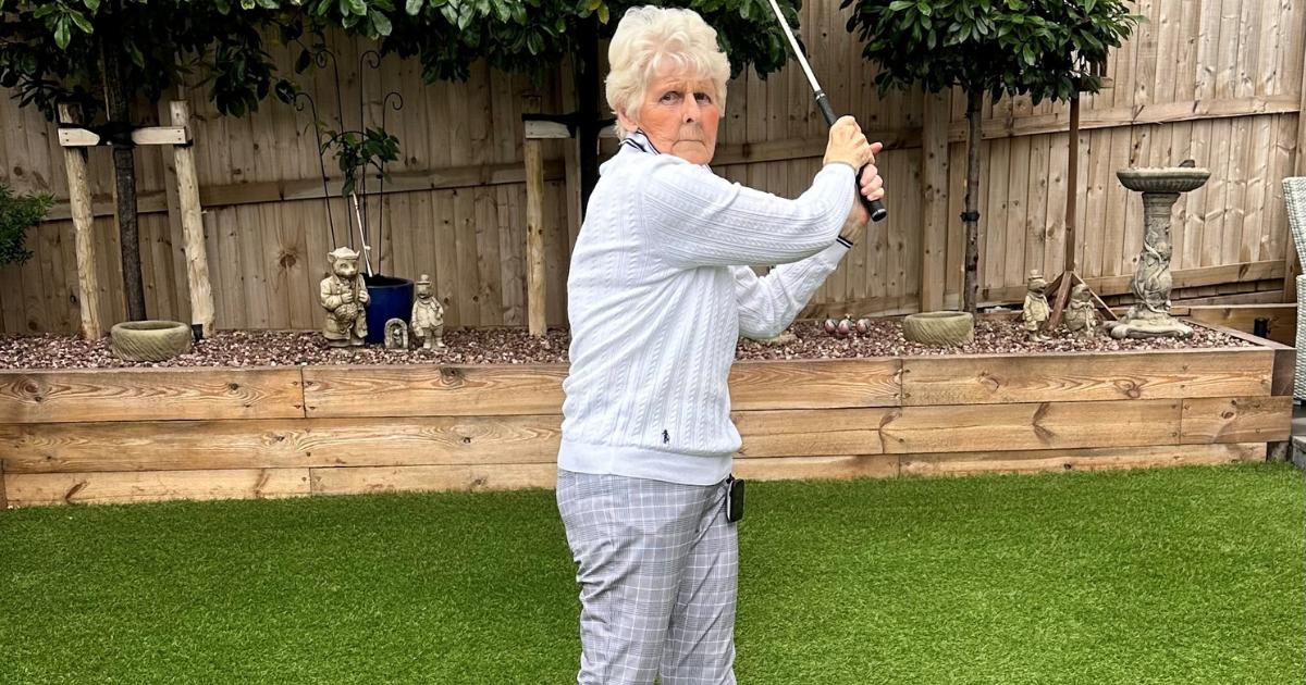 Former nurse returns to golf after spinal surgery in Wrexham