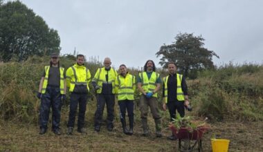 Himalayan balsam cleared at Oswaldtwistle nature reserve