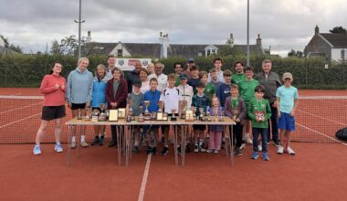 Helensburgh tennis club crowns annual championship winners