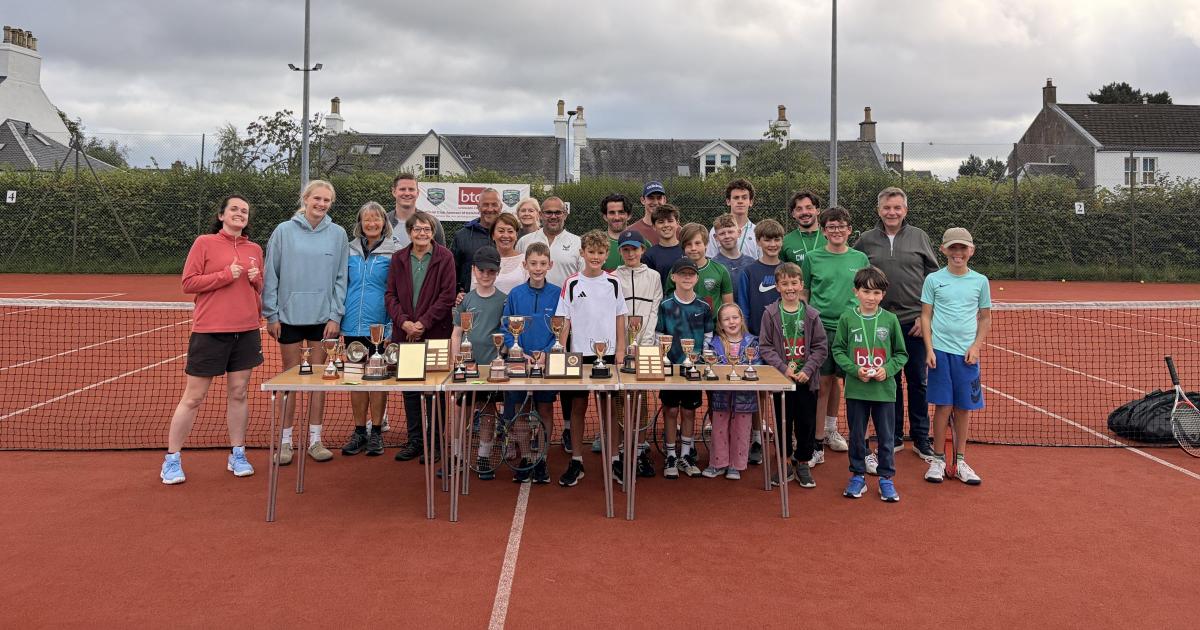 Helensburgh tennis club crowns annual championship winners