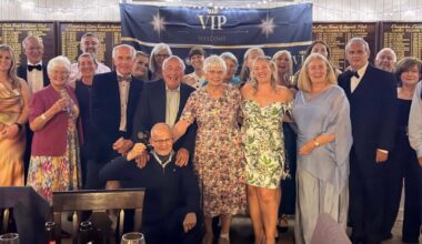 Annual awards night for Craighelen Tennis Club in Helensburgh