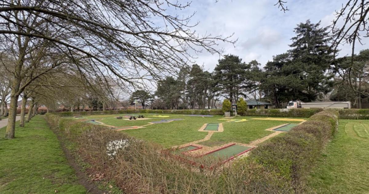 Plans approved to upgrade Eaton Park Mini Golf Course