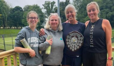 Largs Tennis Club doubles crown won by mother and daughter