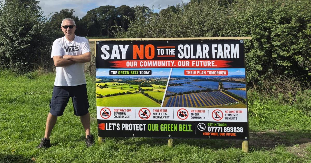 Councillor angered by huge solar farm proposal near Stourbridge