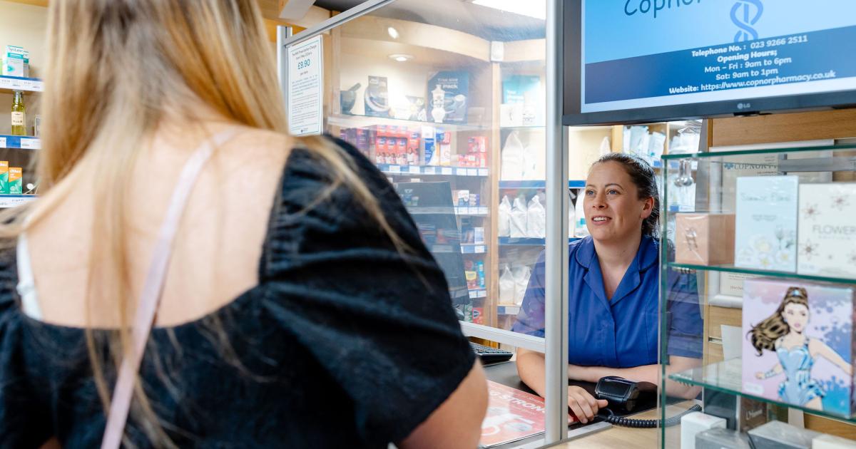 Pharmacy First use rises in Hampshire and Isle of Wight