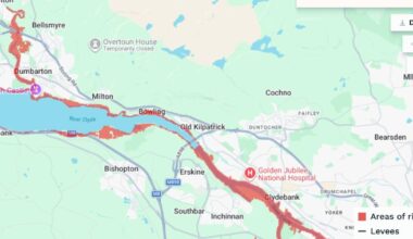 Parts of Dumbarton underwater by 2050 due to climate crisis