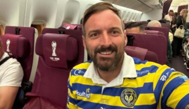 Warrington Wolves fans fly in from Australia for Grand Final