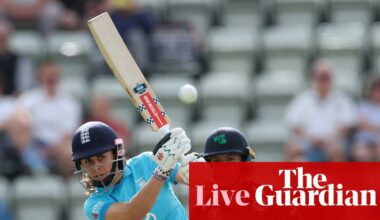 England v Ireland: third women’s cricket one-day international – live | Cricket
