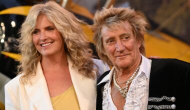 Penny Lancaster provides update on husband Rod Stewart after heart operation