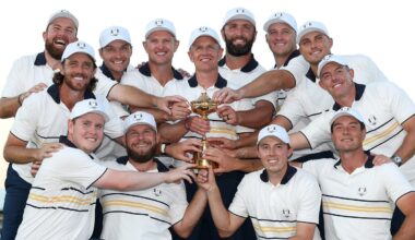 Ryder Cup 2027: Predicted Team Europe and current standings for Adare Manor