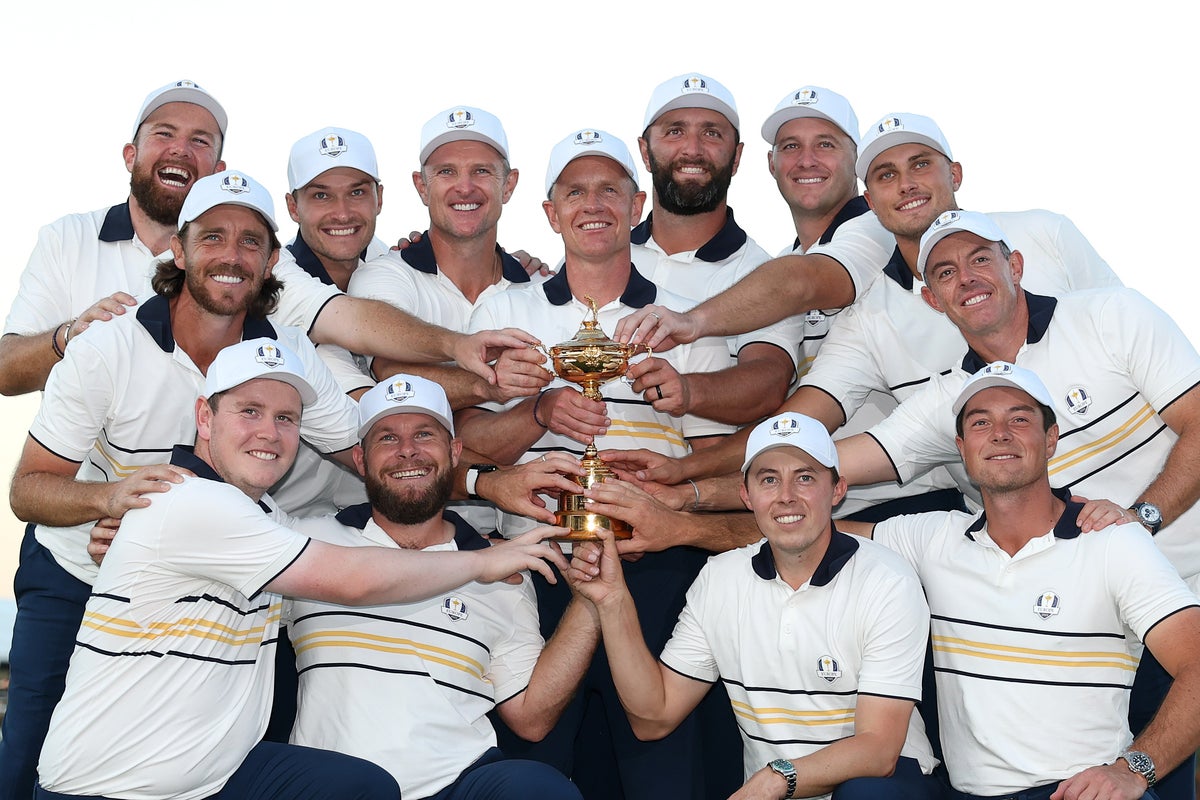 Ryder Cup 2027: Predicted Team Europe and current standings for Adare Manor