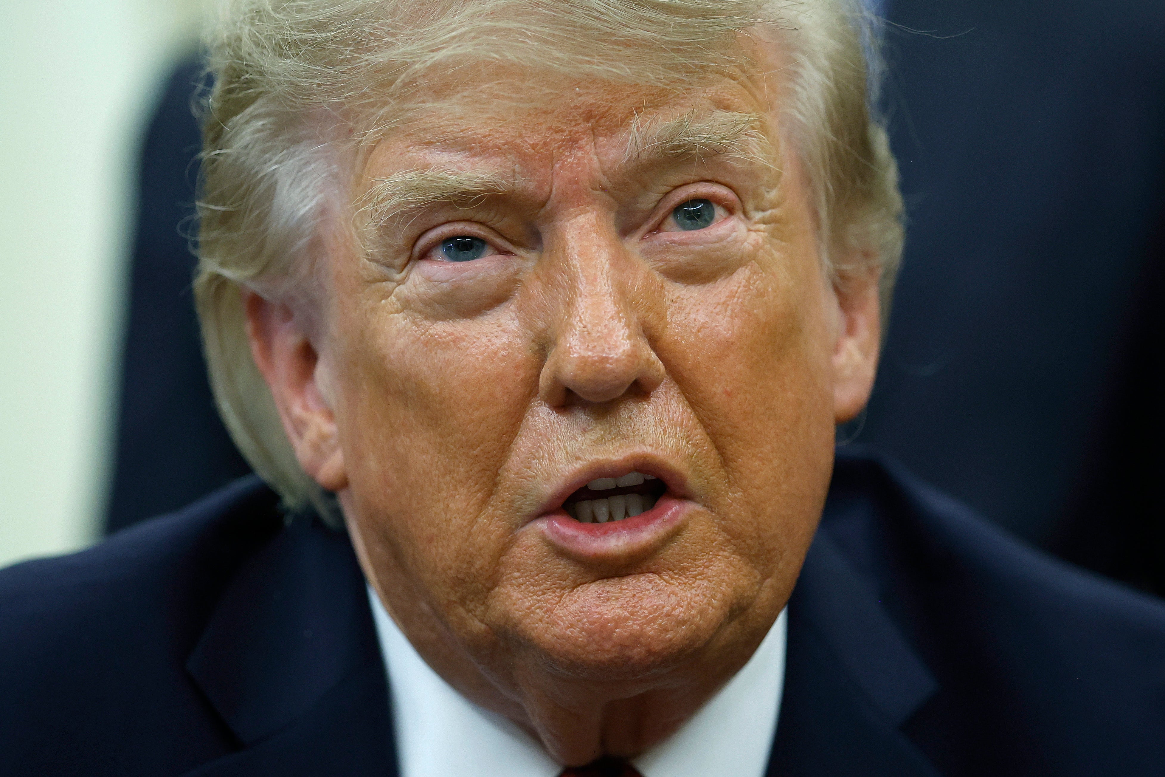 U.S. President Donald Trump spoke for the first time publicly on the Falkland Islands