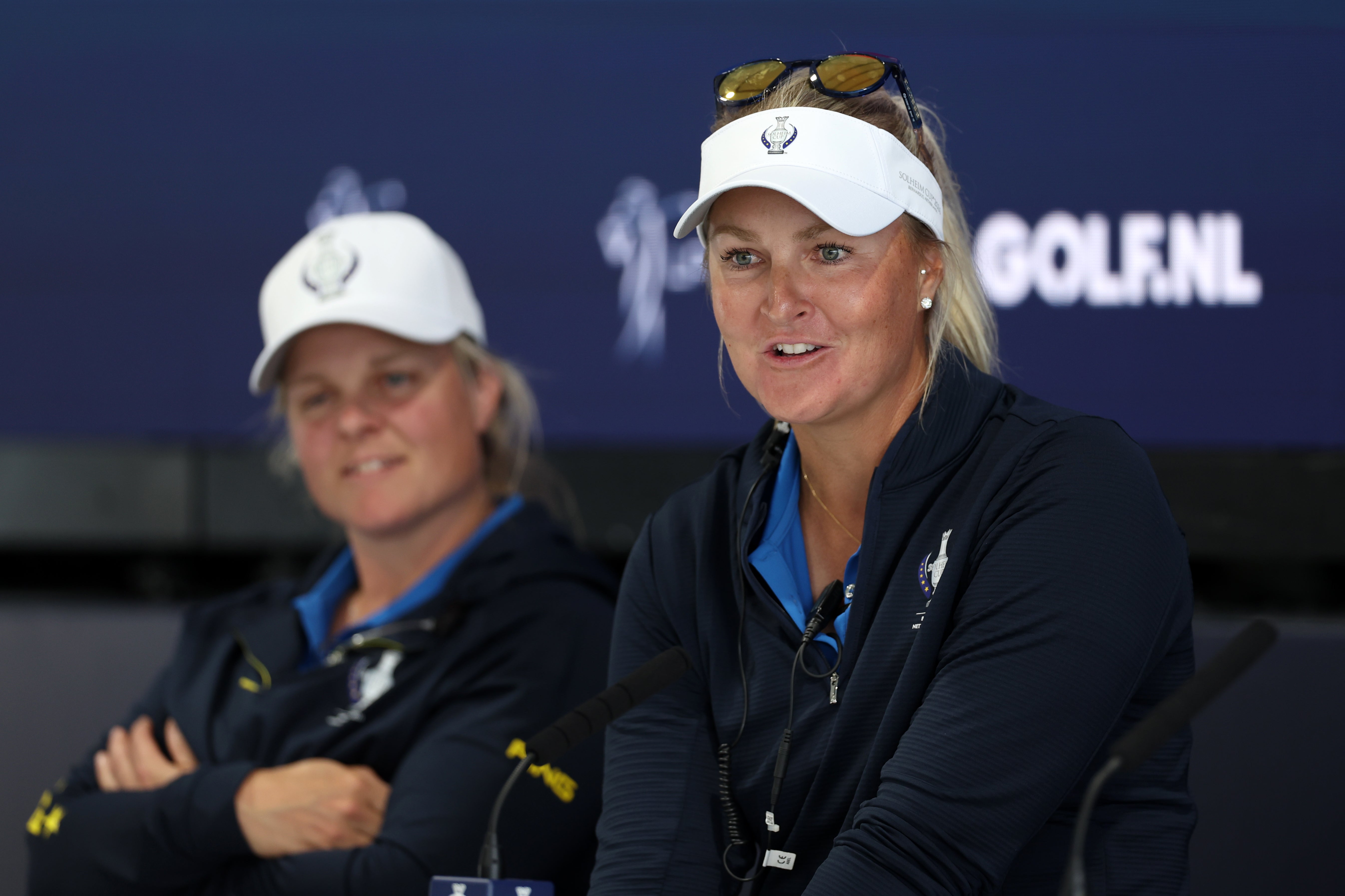 Anna Nordqvist captains Team Europe after making nine Solheim Cup appearances as a player