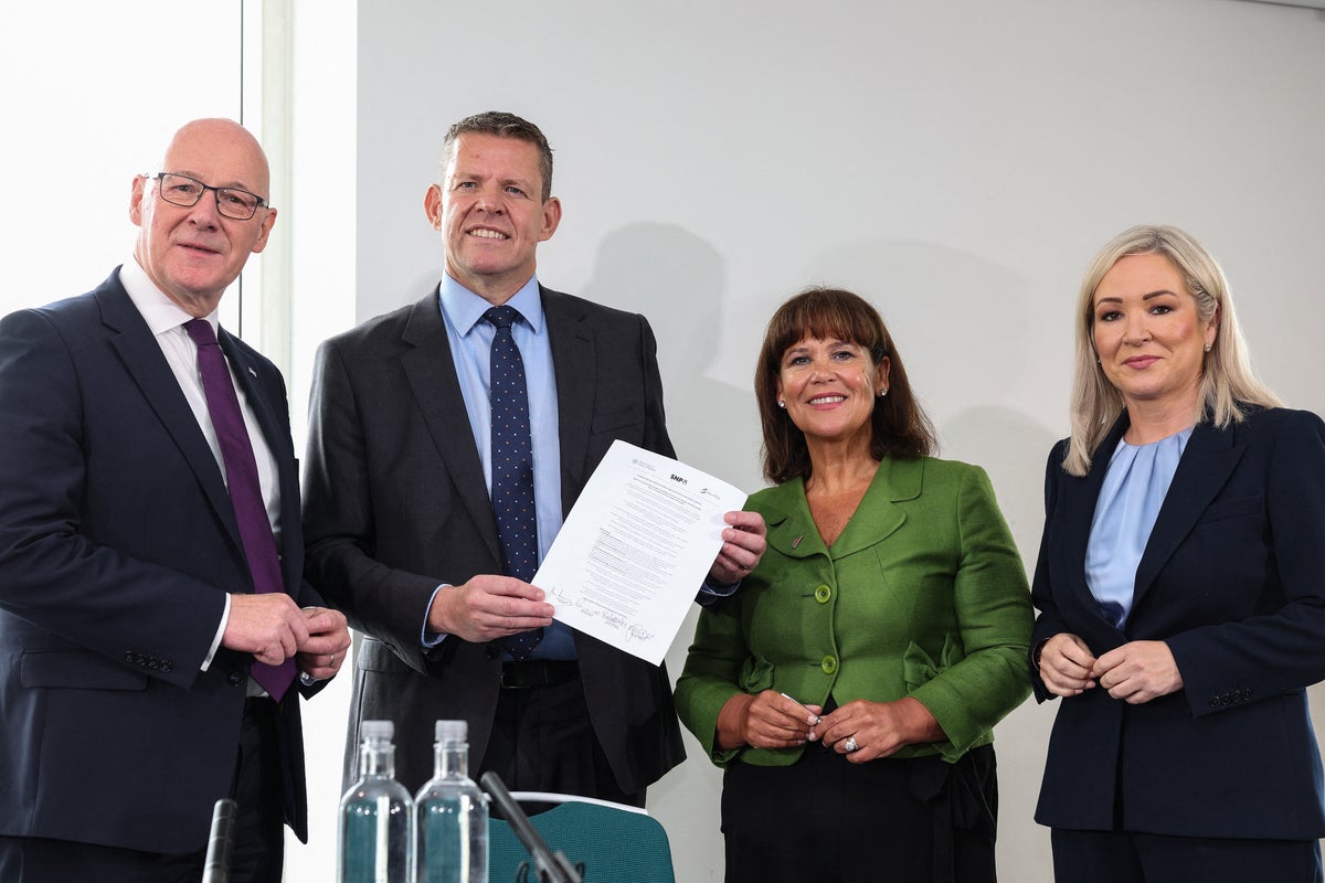 SNP, Plaid Cymru and Sinn Féin leaders join forces for independence push: ‘Burnham will be the last PM of the UK’