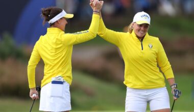 Europe and USA set for singles shootout in tight Solheim Cup tussle