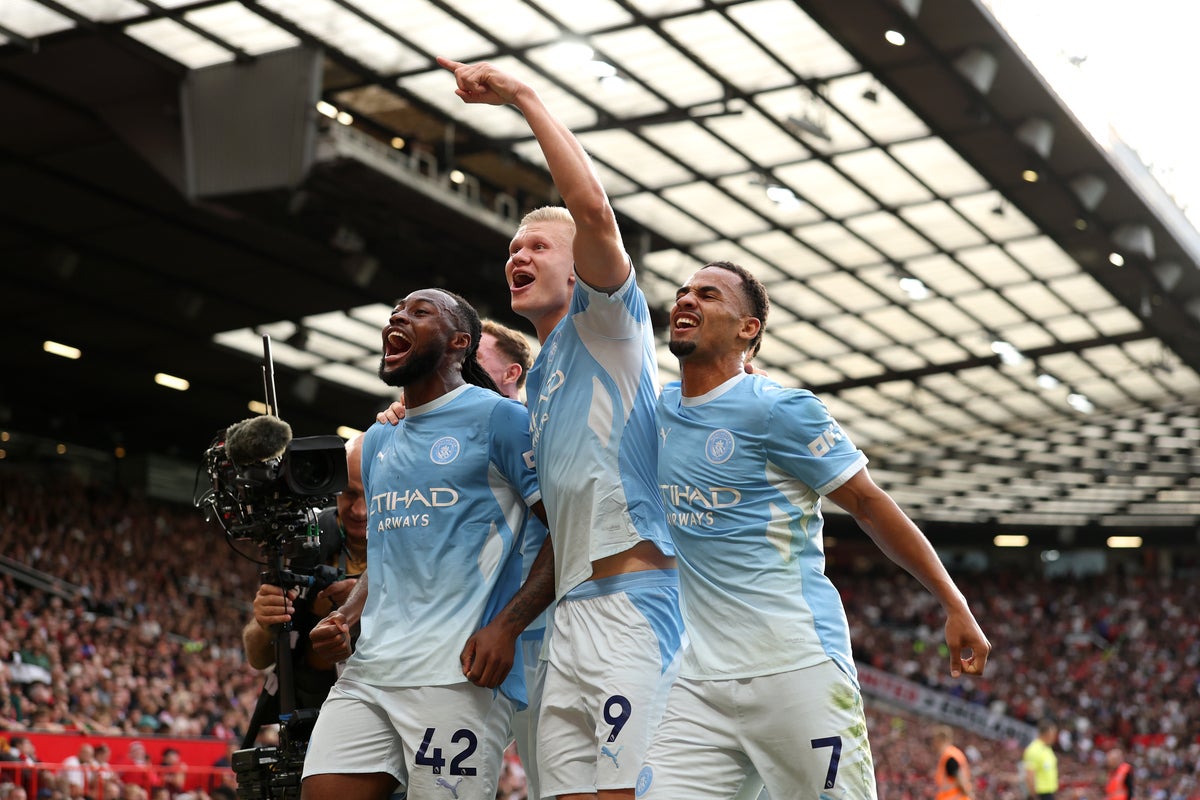 Man United v Man City LIVE: Premier League score and updates