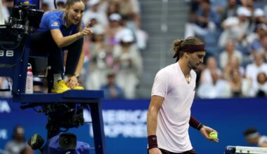 Alexander Zverev frustrates US Open crowd with ball bouncing and slow pace of serving