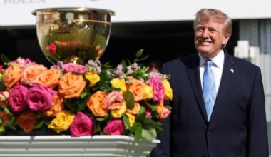 Trump rallies USA fans in bid to inspire comeback victory at Presidents Cup