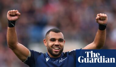 ‘You can’t be shy’: Joe Marchant on French lessons, England ambitions and his new famous father-in-law | Rugby union