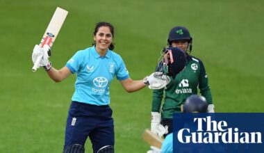 Maia Bouchier powers England to record ODI run chase against Ireland | Women's cricket