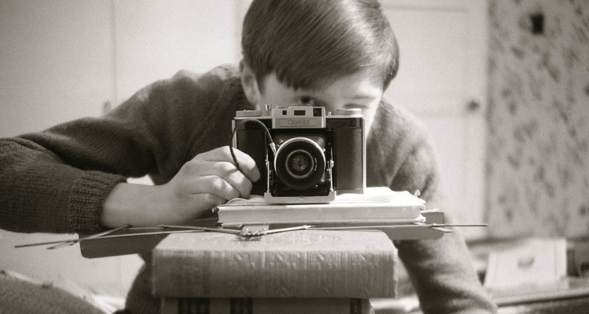 Have you heard of the “Wellieflex” – a pinhole camera made from a rain boot? This exhibition delves into history of children as photographers, some using homemade cameras