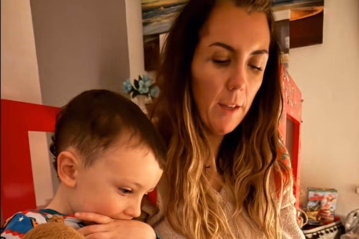 Frankie is "adored" by her son